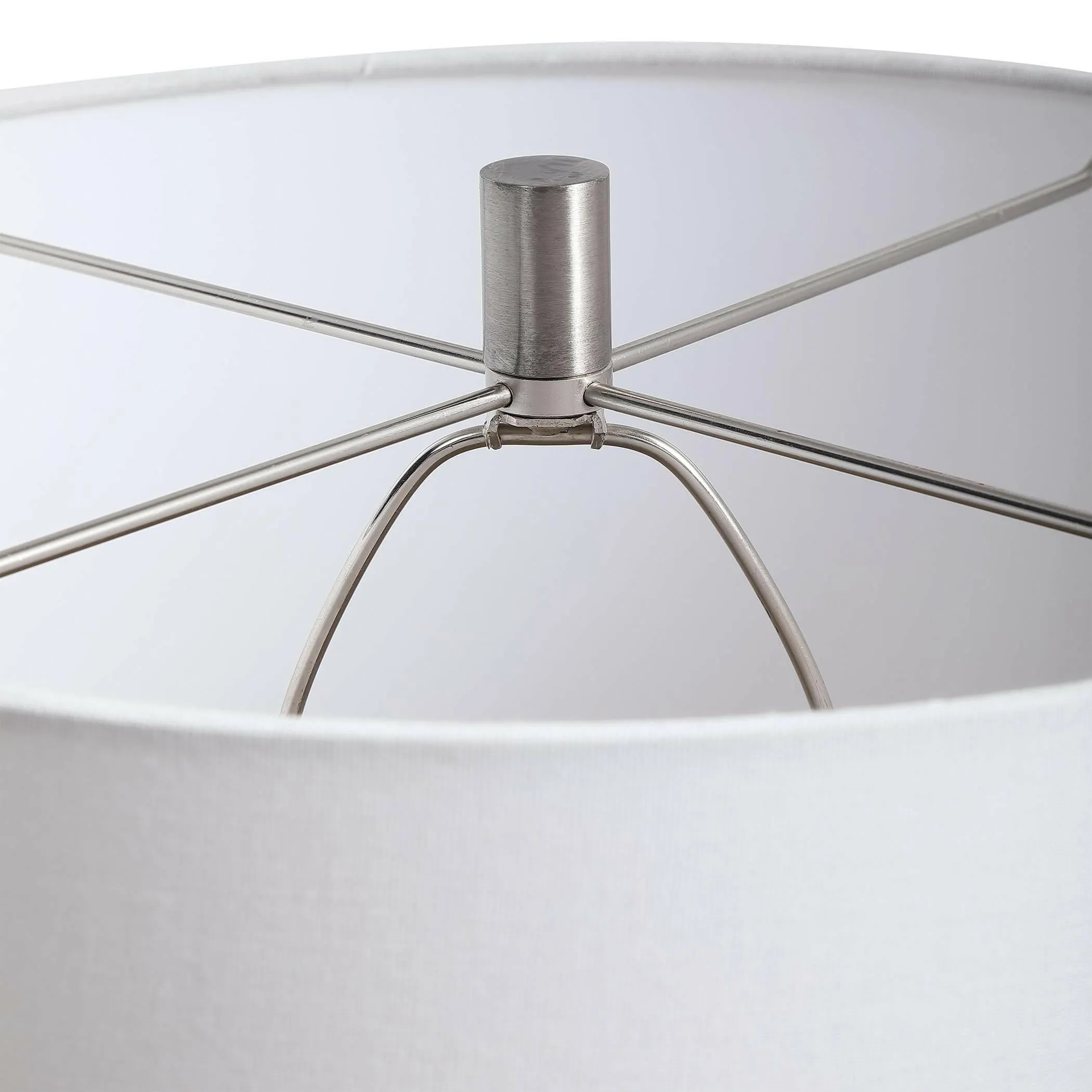 Abdel Gray Glaze Table Lamp