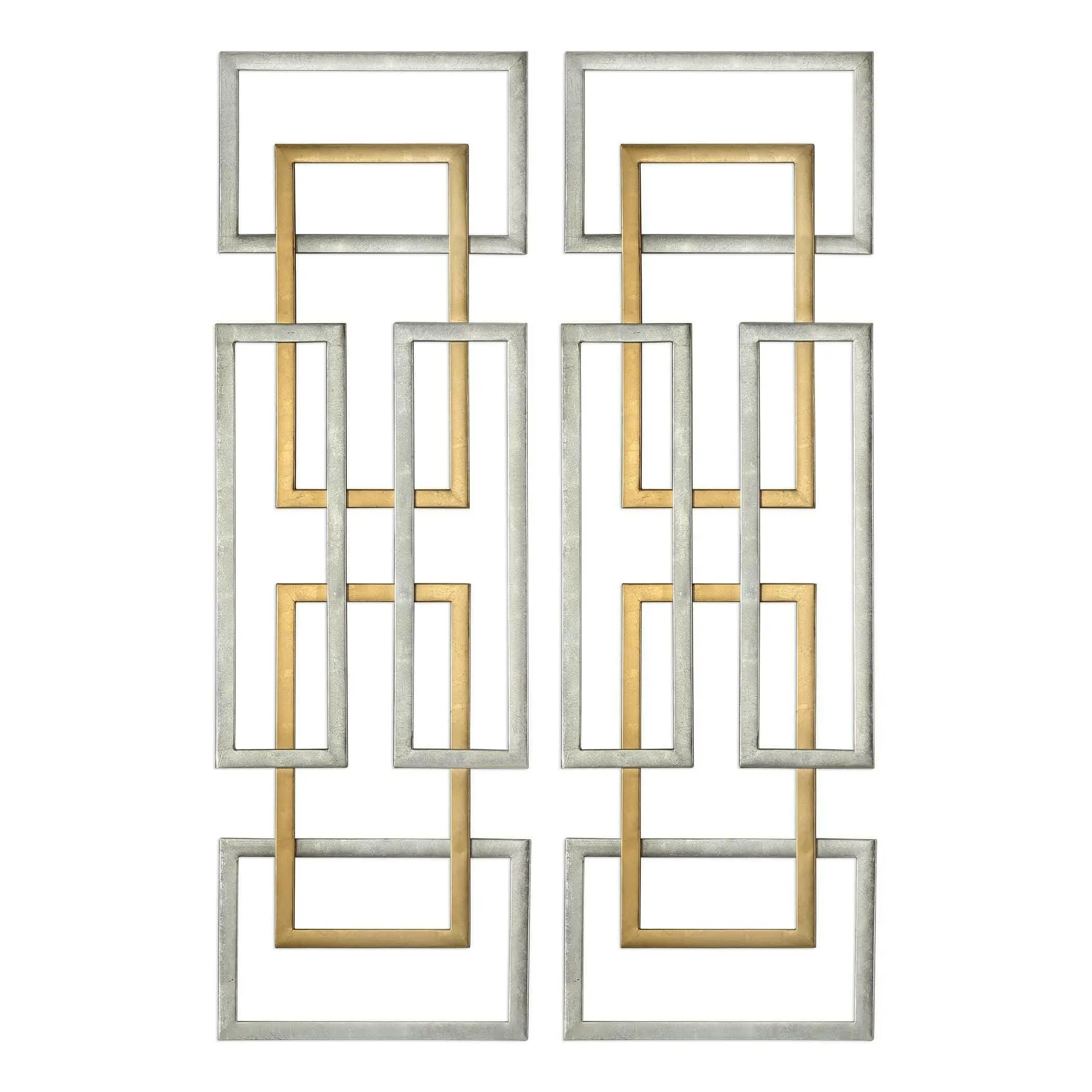 Aerin Geometric Wall Art, S/2