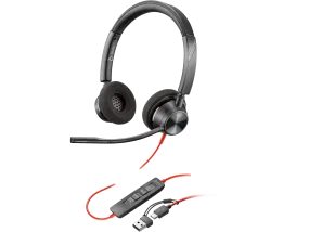 AHC - HP Poly Blackwire 3320-M Duo USBC/USB-A Headset - QTY of 2 Headsets