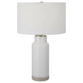 Albany White Farmhouse Table Lamp