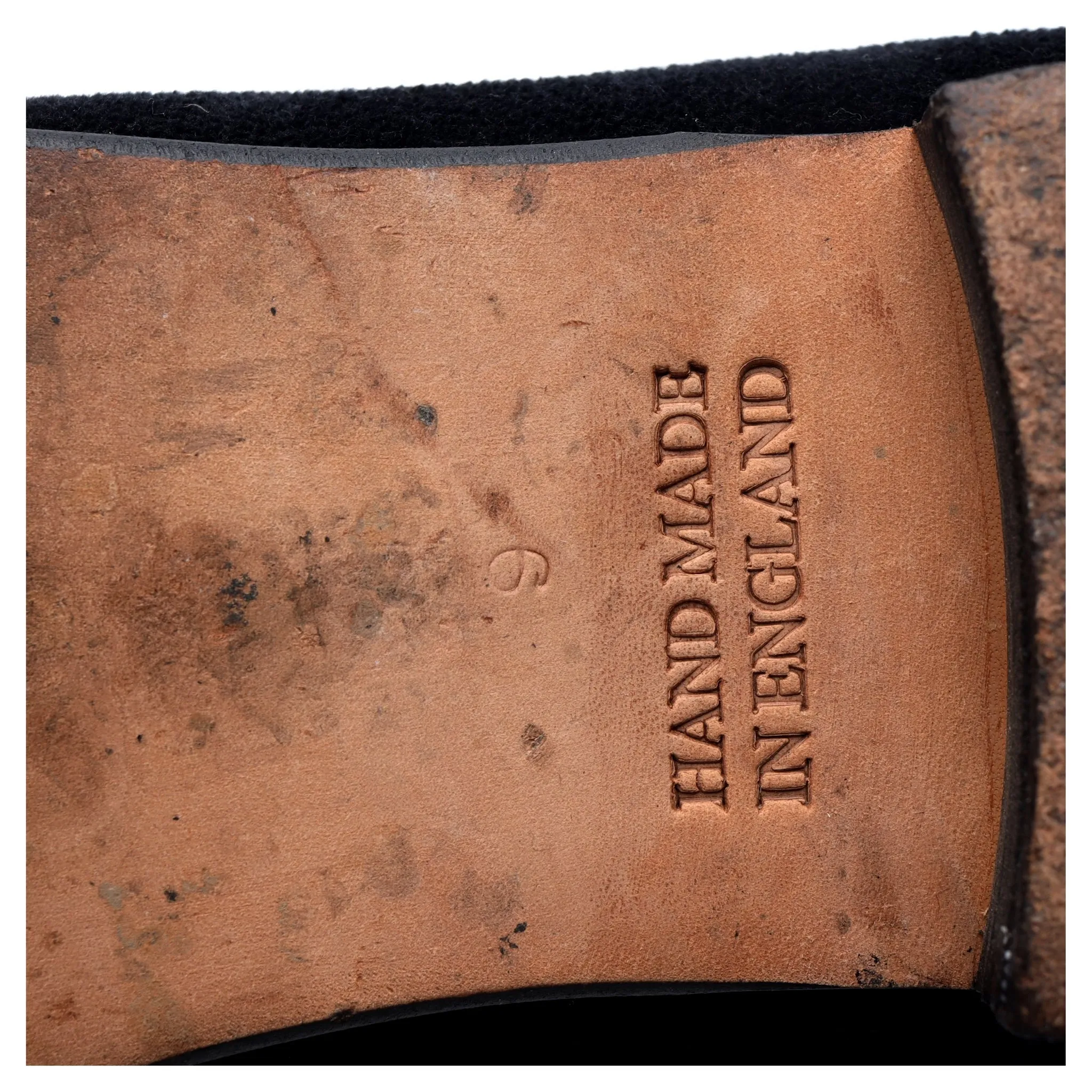 'Albert' Black Velvet Slippers UK 9