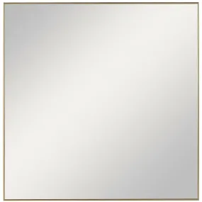 Alexo Gold Square Mirror