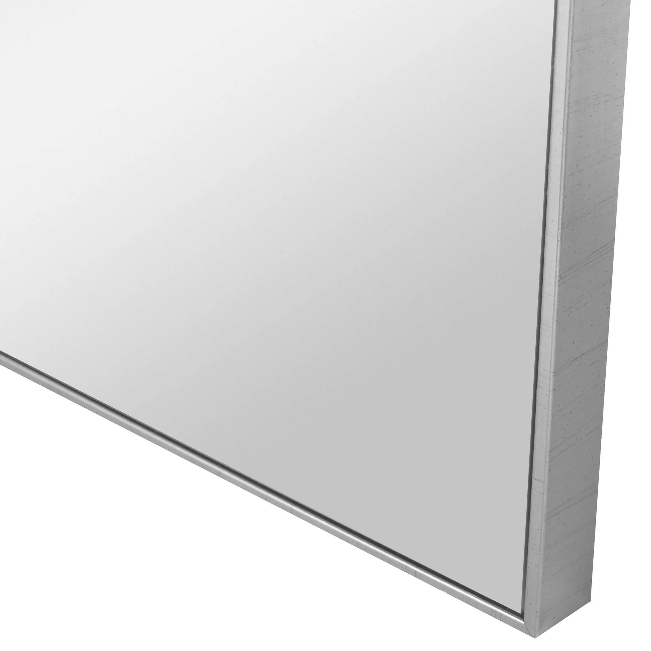 Alexo Silver Square Mirror