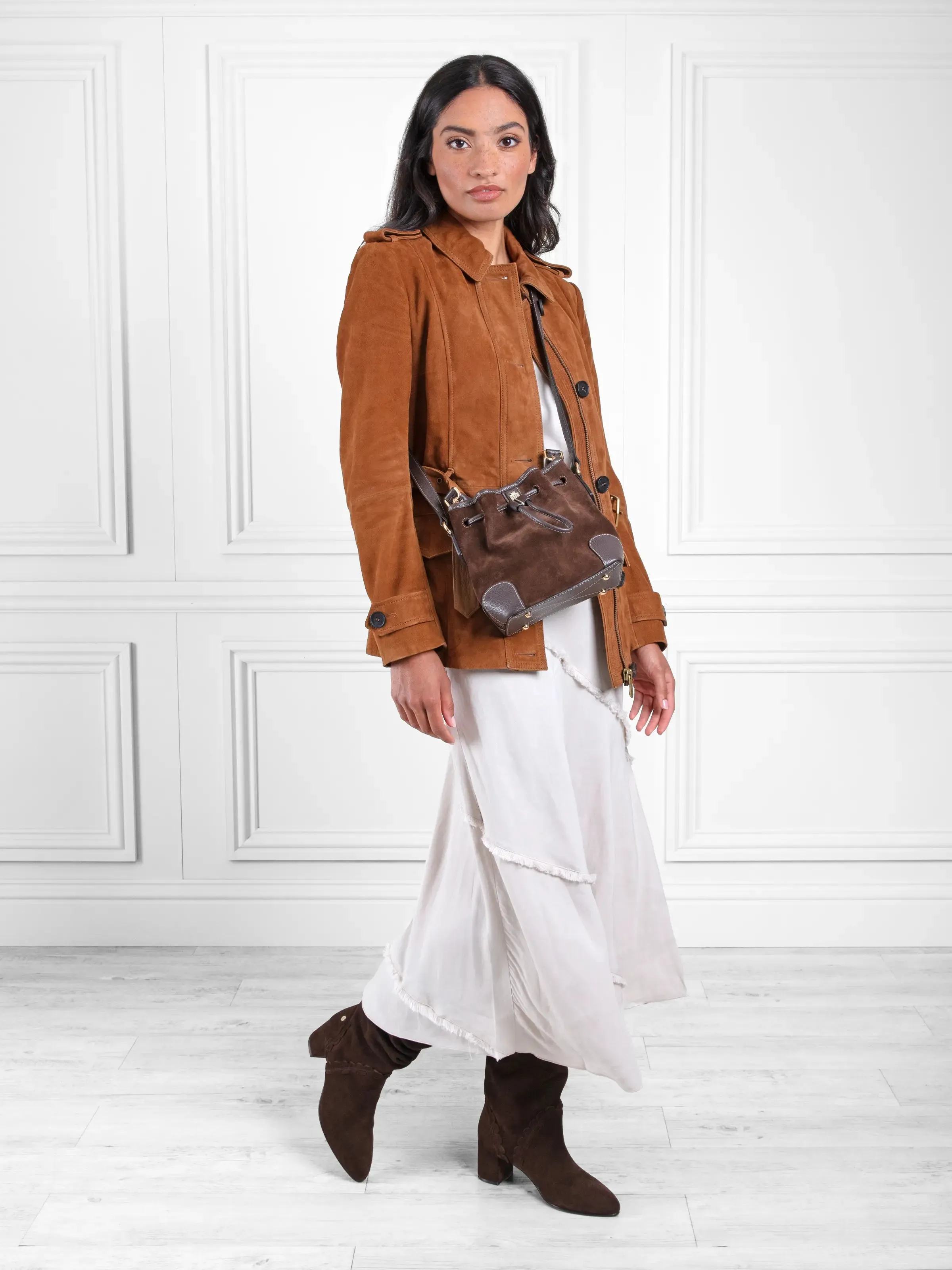 Bakewell Slouch Boot - Chocolate