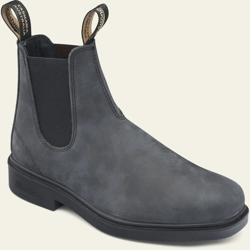 Blundstone 1308 Premium Leather Chelsea Boots in Rustic Black