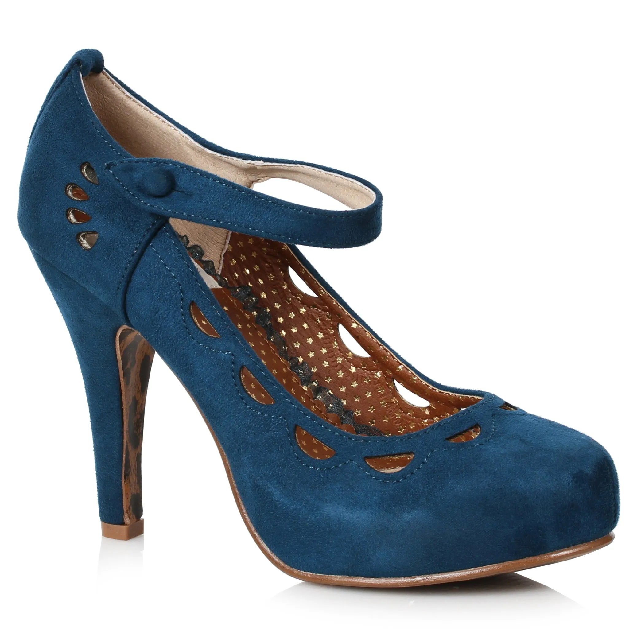 BP412-YVETTE 4" Suede Maryjane