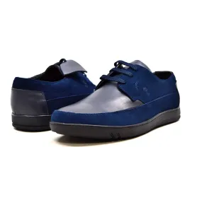 Bristol Lace Up Shoes: Vintage Handcrafted Leather & Suede with Dual Fit Technology