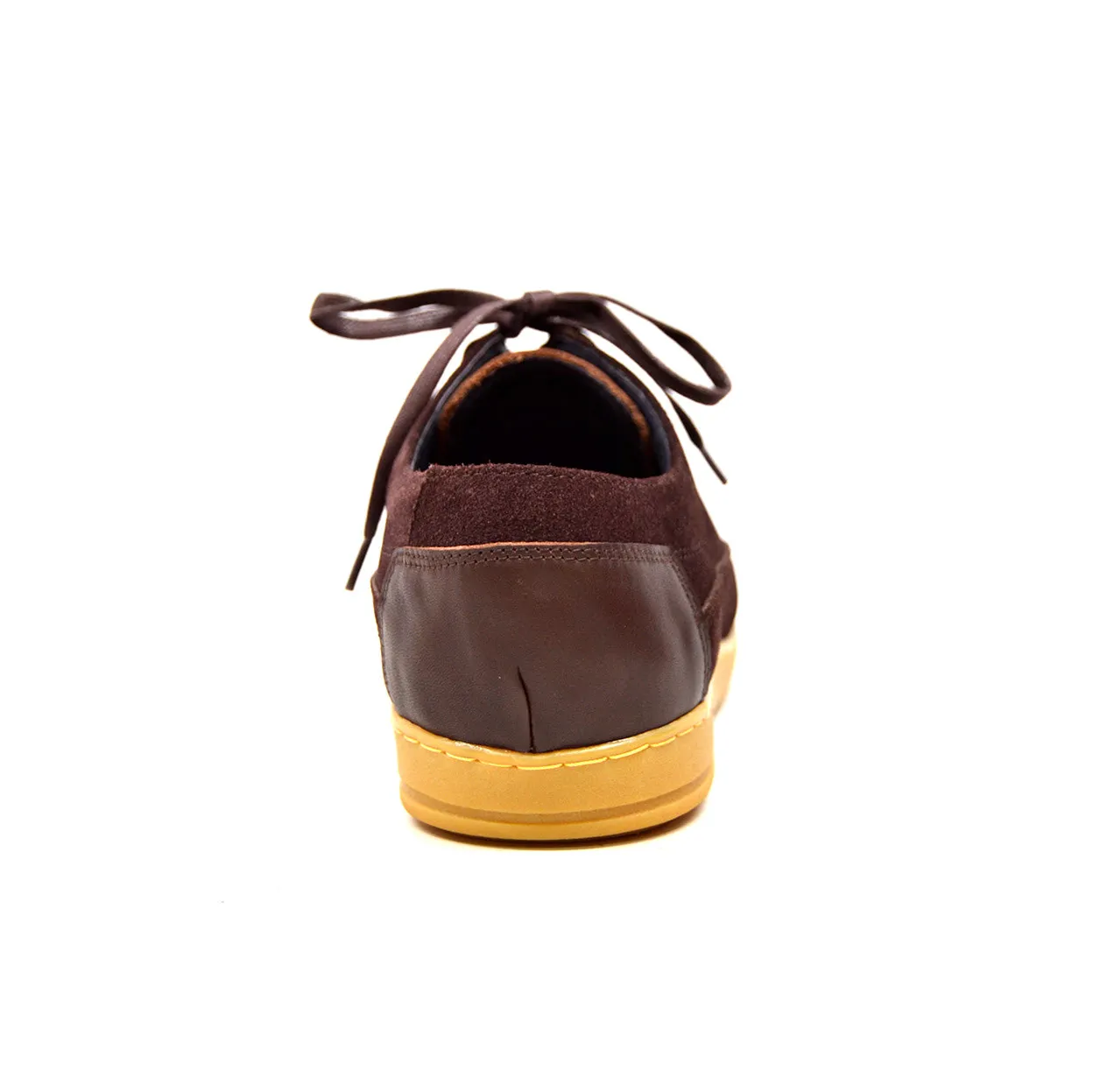 Bristol Lace Up Shoes: Vintage Handcrafted Leather & Suede with Dual Fit Technology