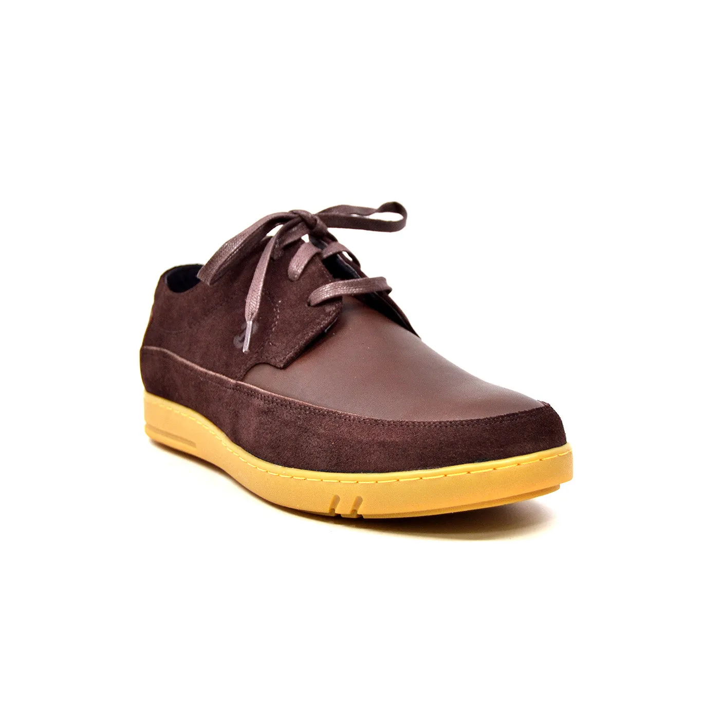 Bristol Lace Up Shoes: Vintage Handcrafted Leather & Suede with Dual Fit Technology