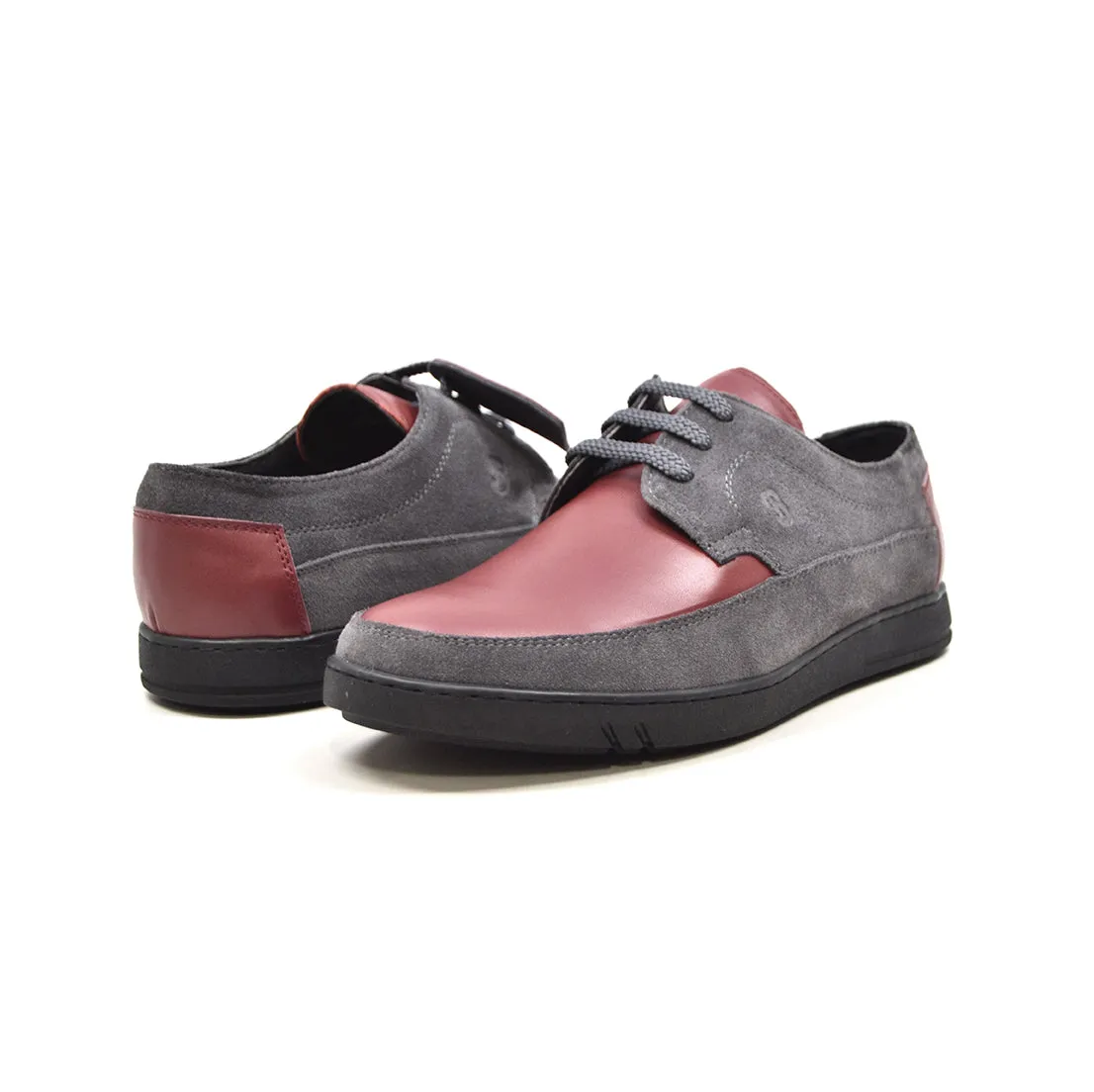 Bristol Lace Up Shoes: Vintage Handcrafted Leather & Suede with Dual Fit Technology