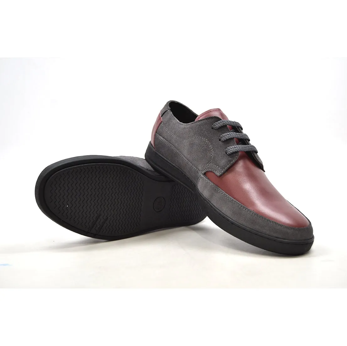 Bristol Lace Up Shoes: Vintage Handcrafted Leather & Suede with Dual Fit Technology