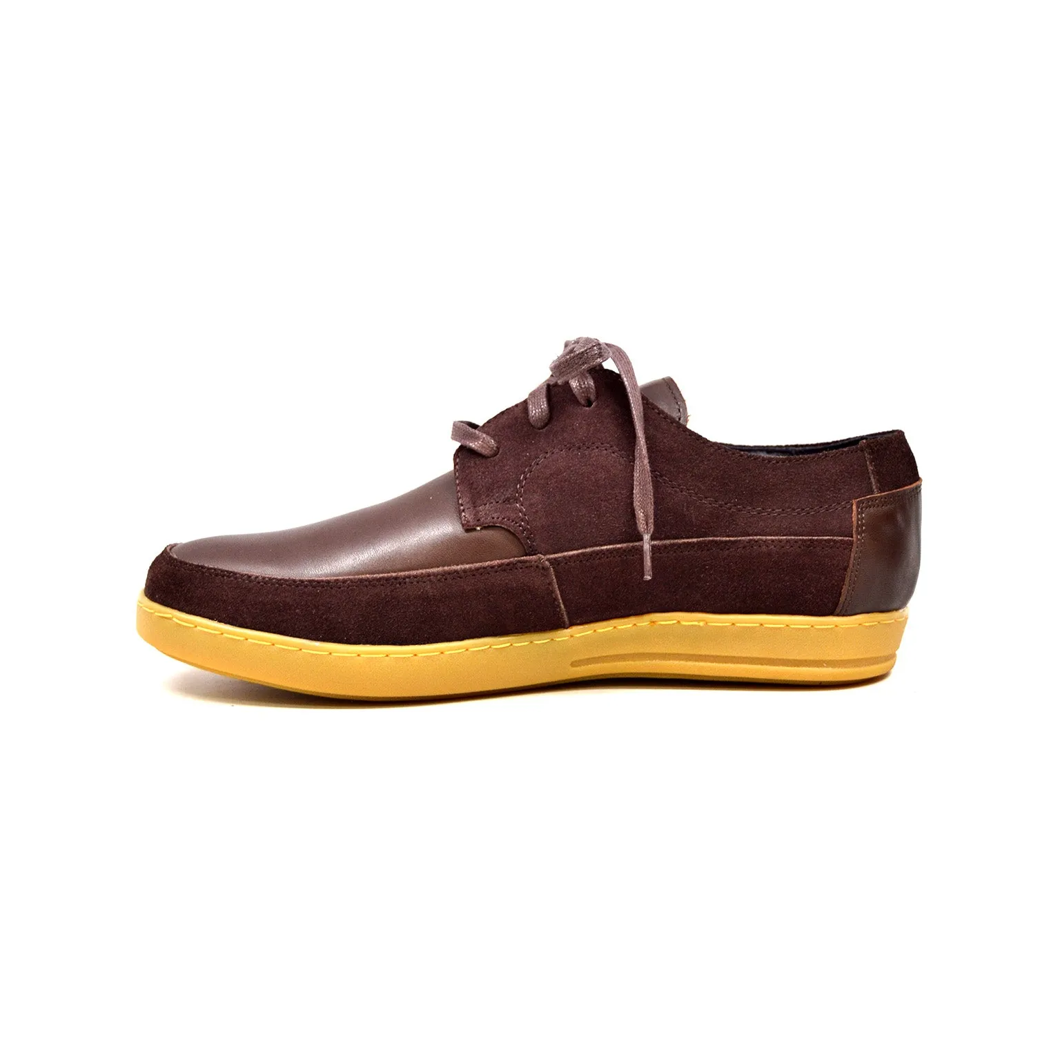 Bristol Lace Up Shoes: Vintage Handcrafted Leather & Suede with Dual Fit Technology
