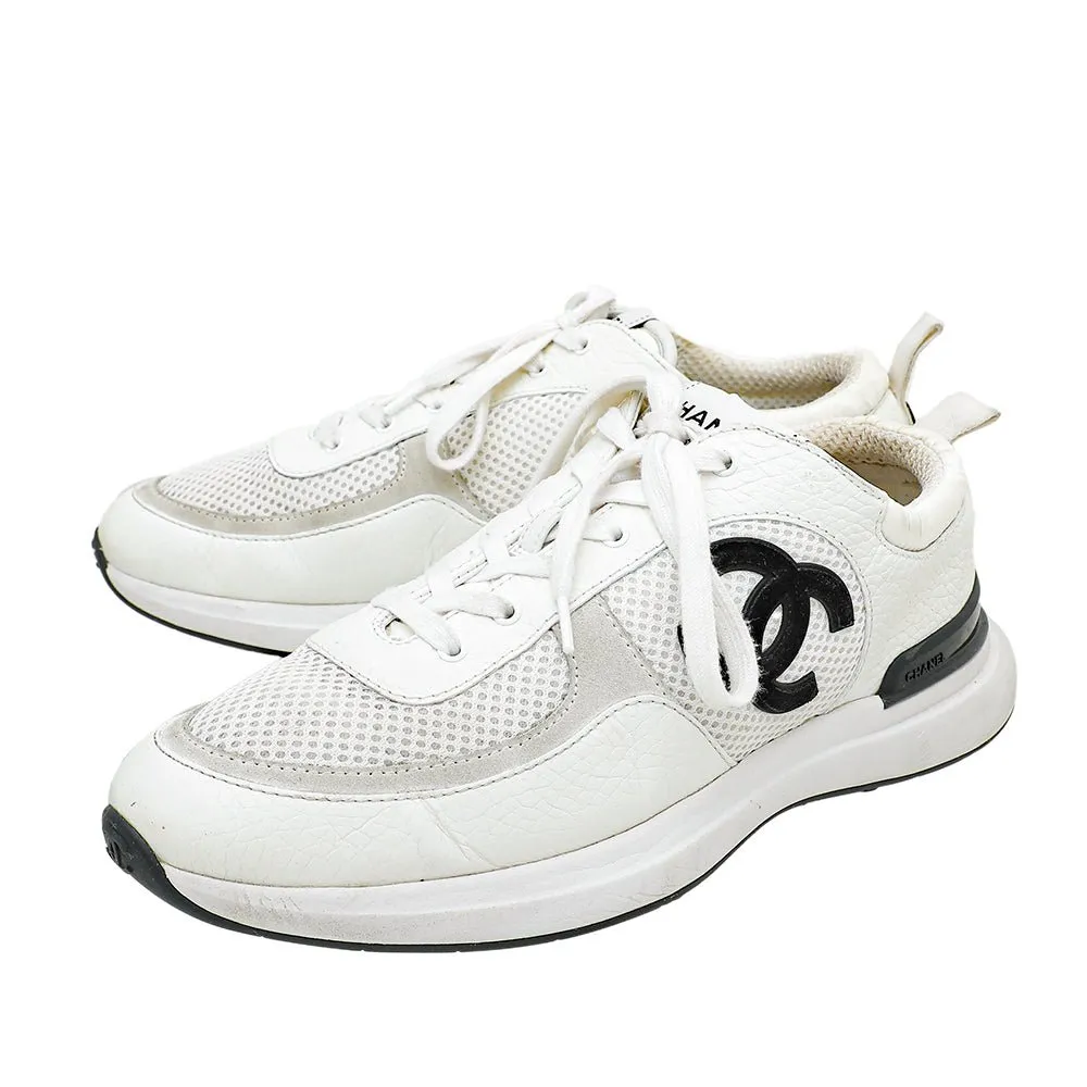 Chanel Bicolor CC Sport Flyer Sneaker 41