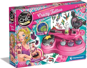 Clementoni Crazy Chic Beauty Crazy Tattoo Kit