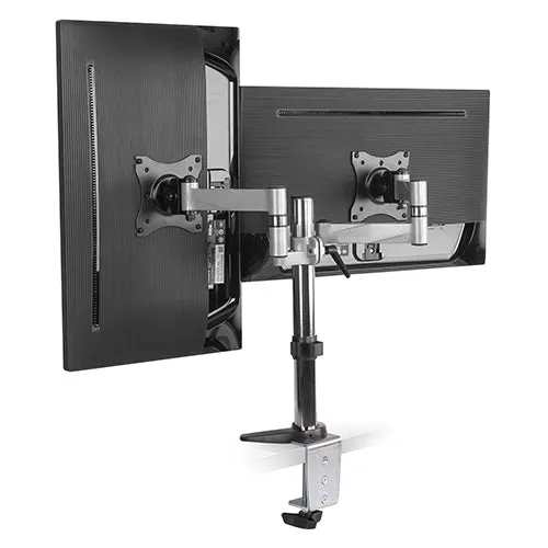 Dual Monitors Premium Articulating Monitor Mount - SH 110C024 (Fits Most 13" ~ 27")