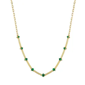 Emerald Amulet Choker by Penny Preville