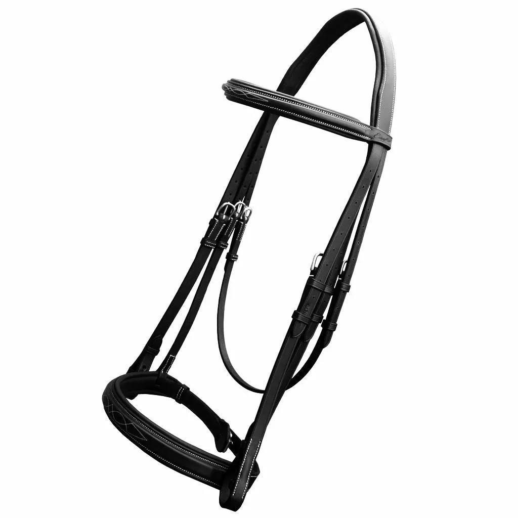 ExionPro Padded Hunter Bridle with Reins