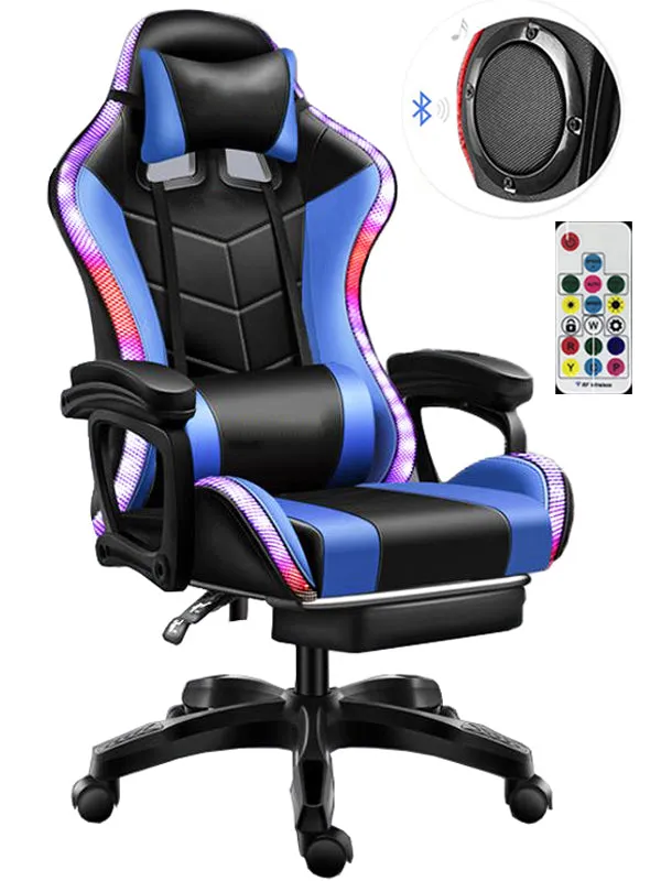 Gaming Chair With Gaming Desk Table