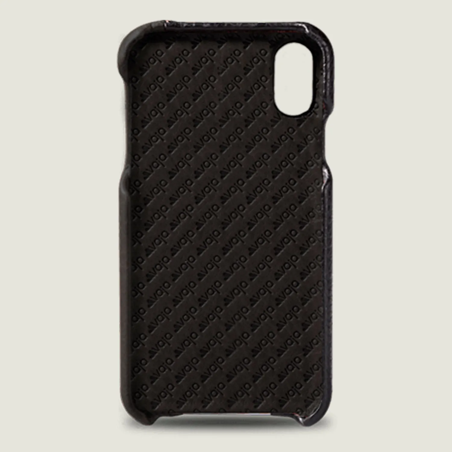 Grip LP iPhone X / iPhone Xs leather case