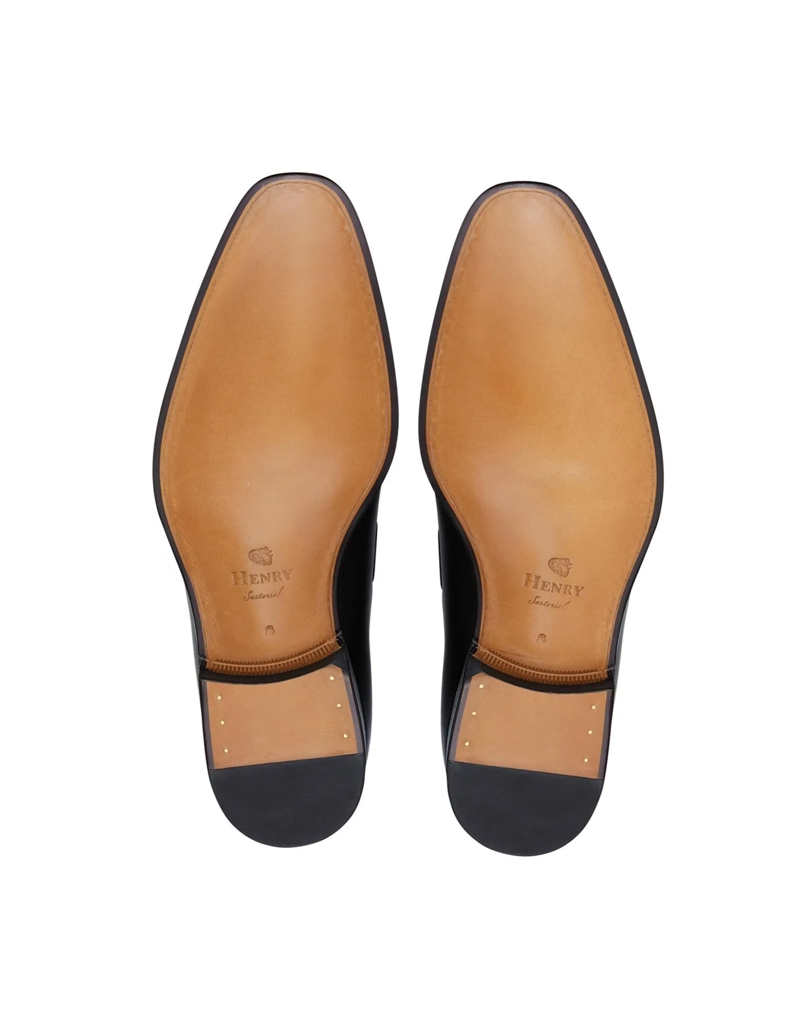 HENRY SARTORIAL Rufus Oxford BLACK
