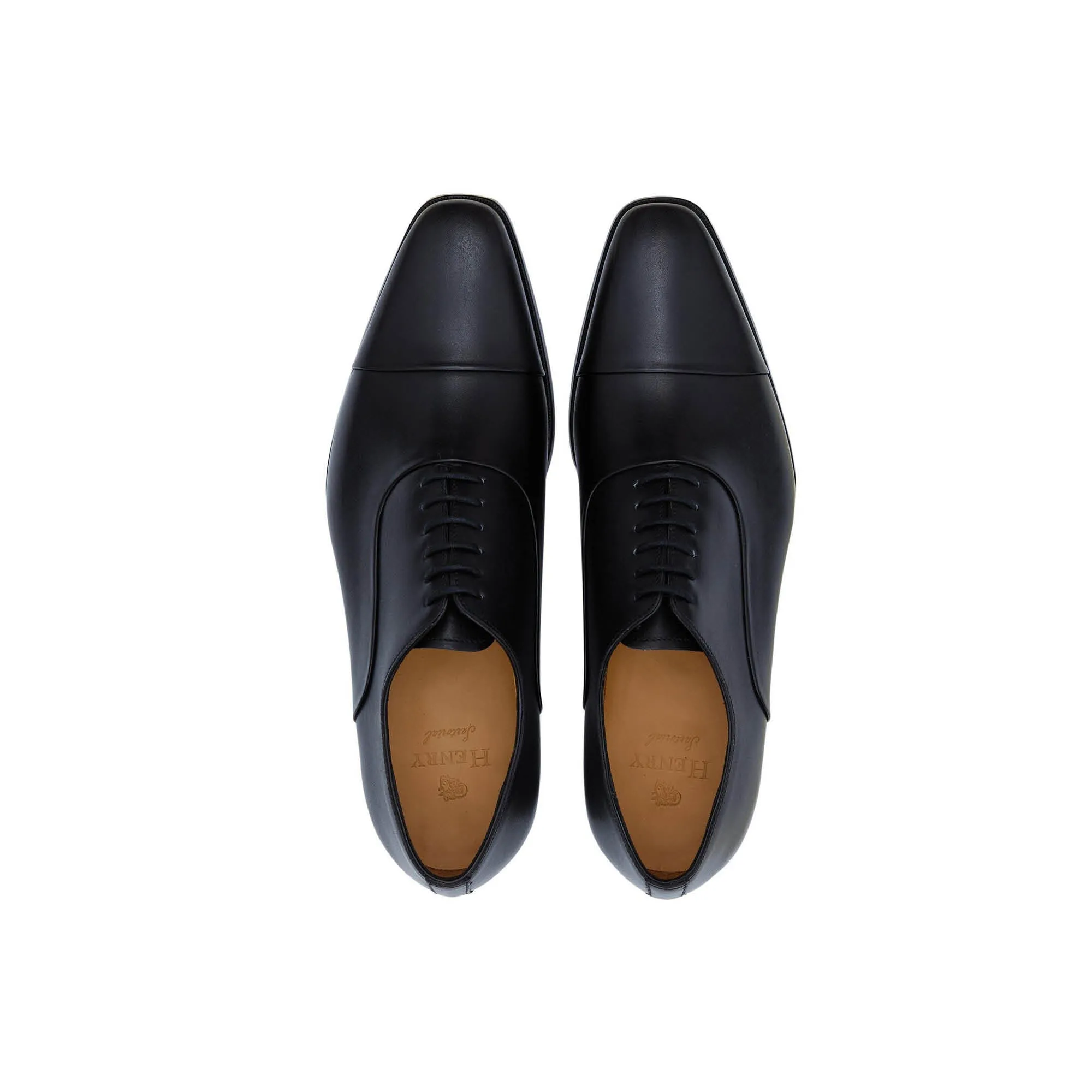 HENRY SARTORIAL Rufus Oxford BLACK
