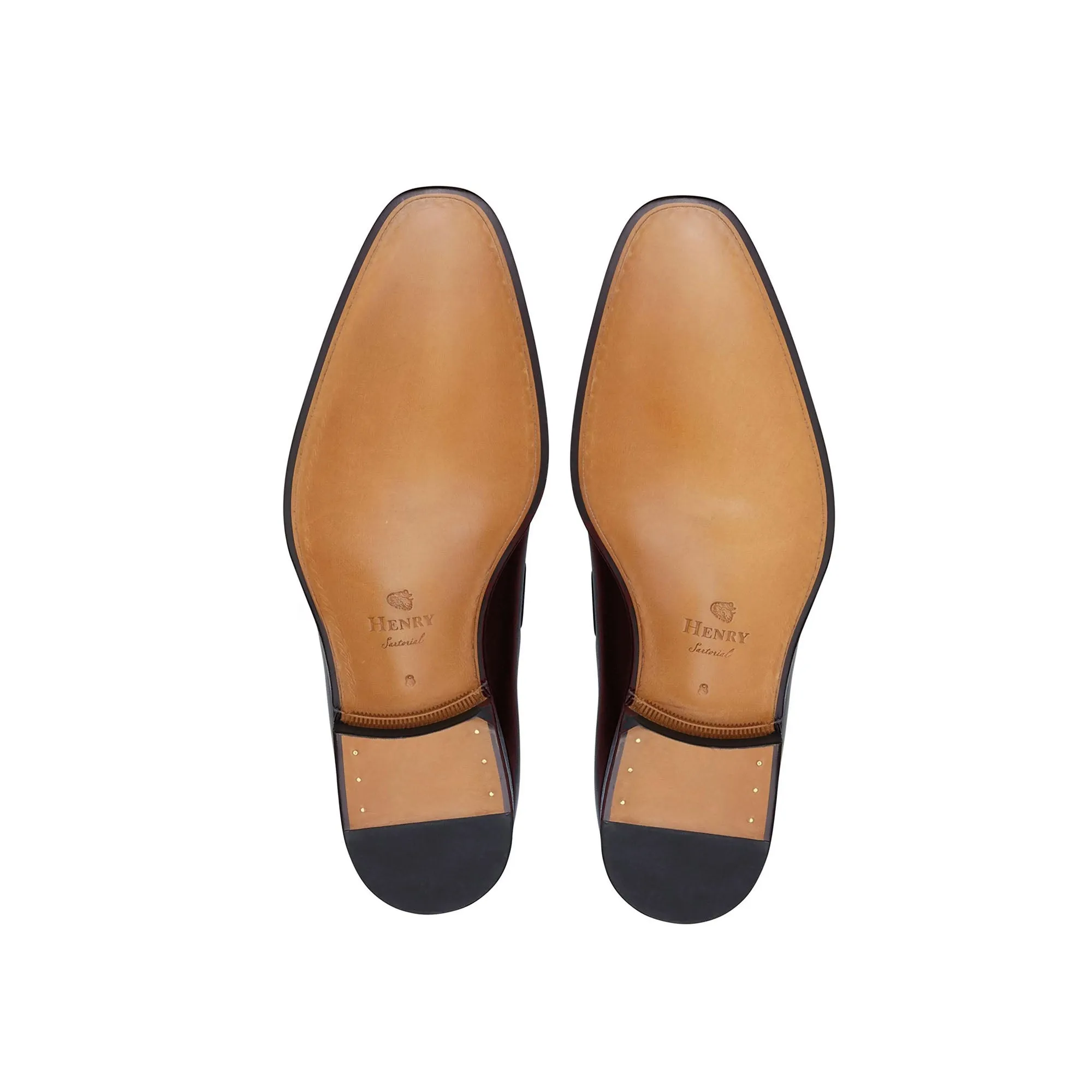 HENRY SARTORIAL Rufus Oxford DARK BROWN