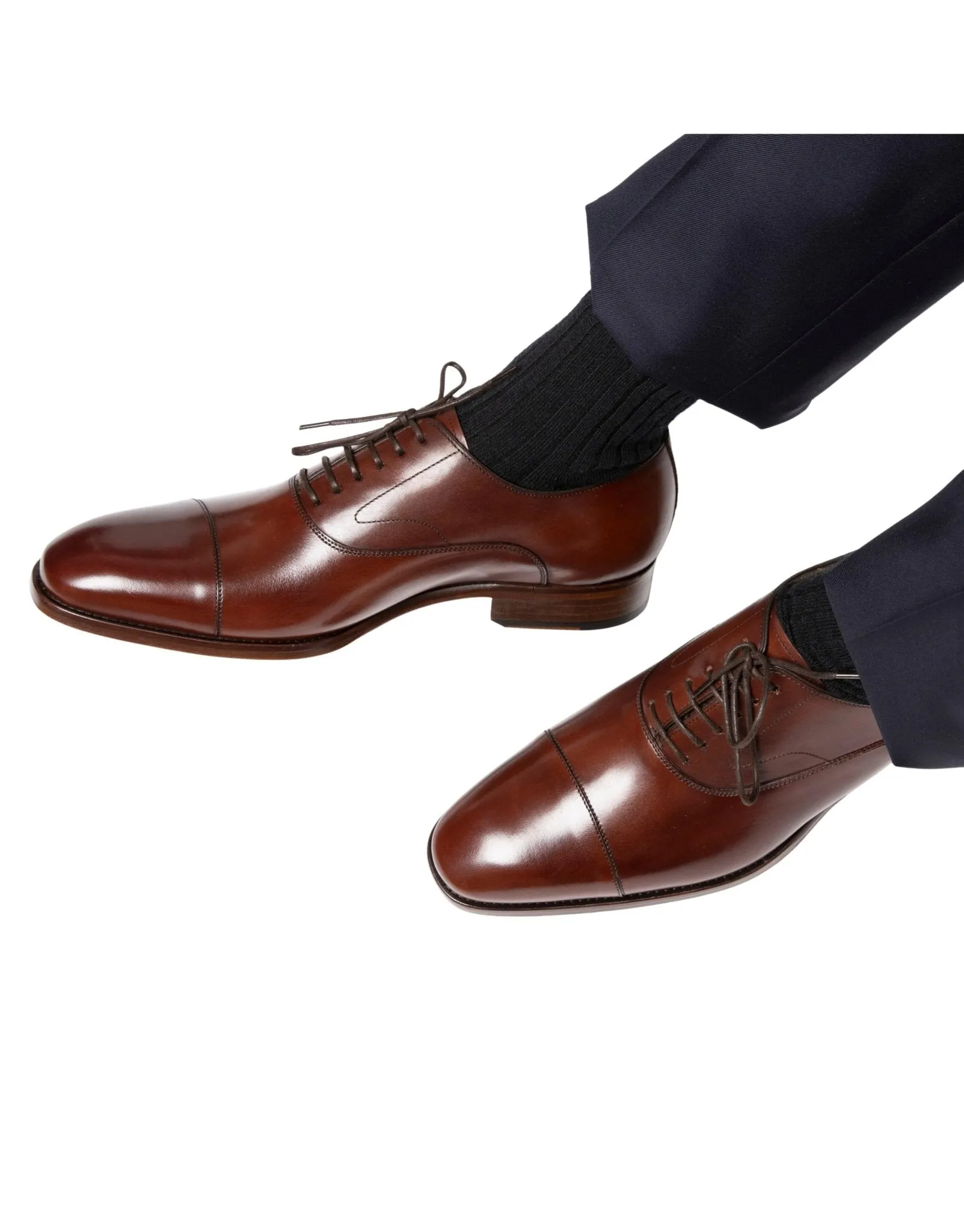 HENRY SARTORIAL Rufus Oxford EBONY