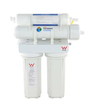 HPF 4 Stage Reverse Osmosis Water Filter System with Low Alkaline