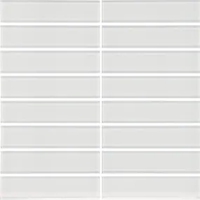 Ice, 1.5" x 6" Stacked - Glass Tile
