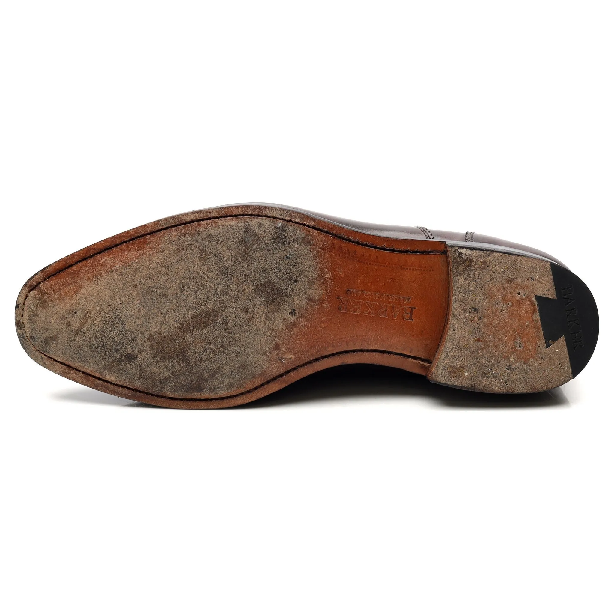 'Lincoln' Dark Brown Leather Oxford UK 8 FX