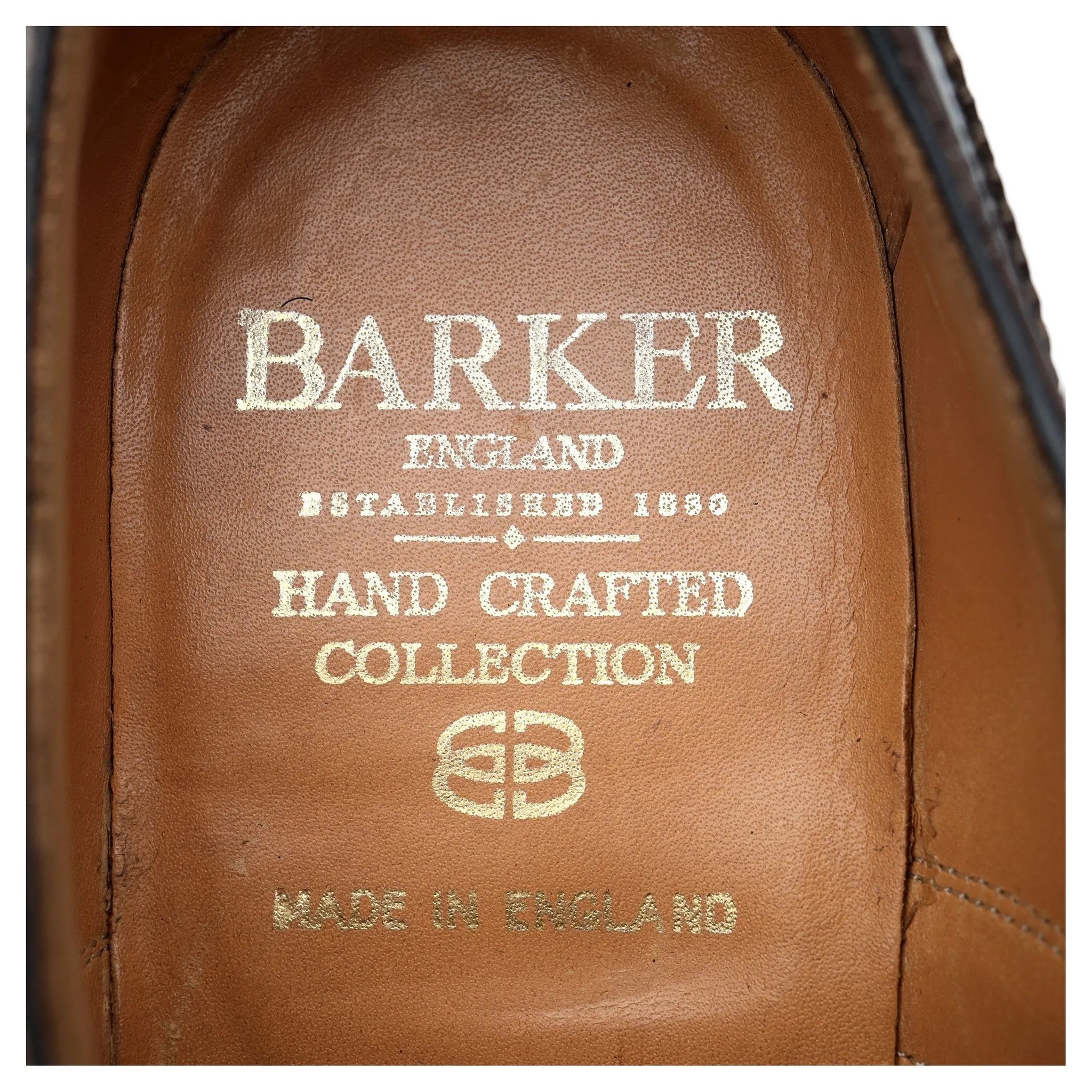 'Lincoln' Dark Brown Leather Oxford UK 8 FX