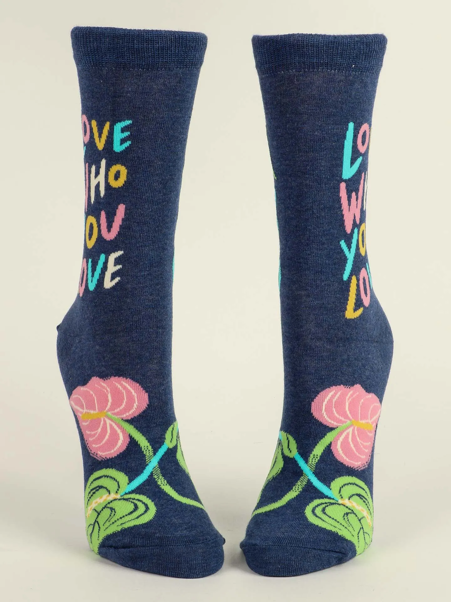 Love Who You Love W-Crew Socks