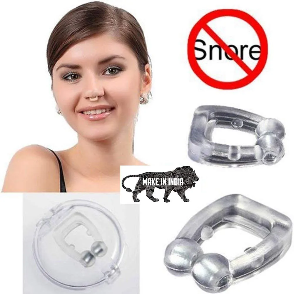 Magnetic Anti Snore Device Nose Clip Sleeping Aid Guard Snore Stopper Night Device For Men & women