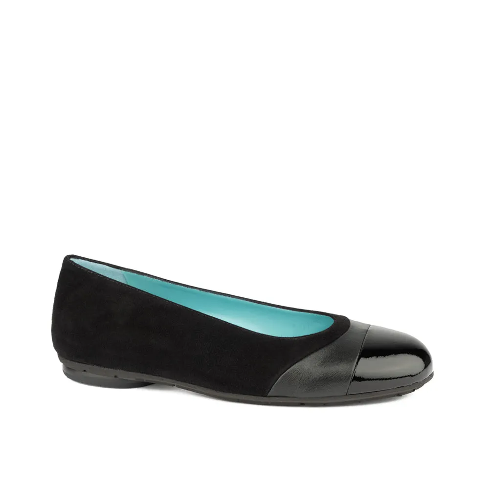 MARTA BLACK SUEDE COMBO