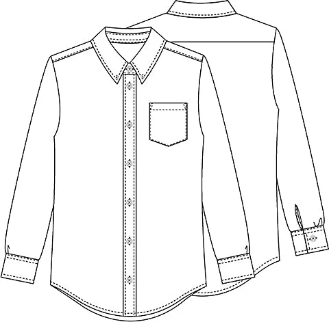 MEN'S & YOUTH LONG SLEEVE OXFORD SHIRT 5765