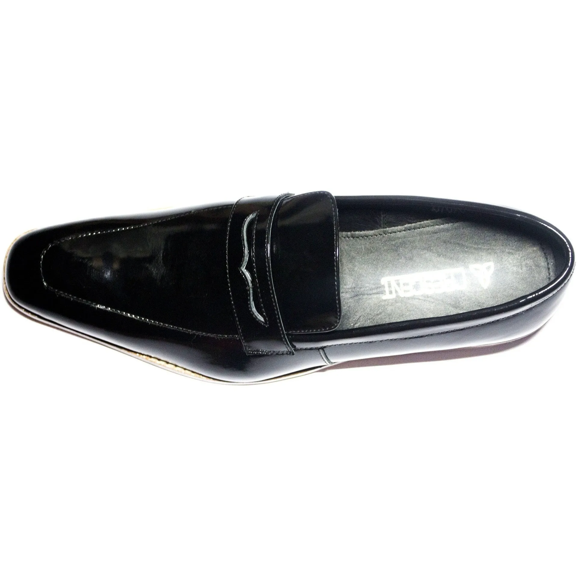 Men's Genuine Leather Formal Dress Black Shoes by ENAAF #CRSCA17