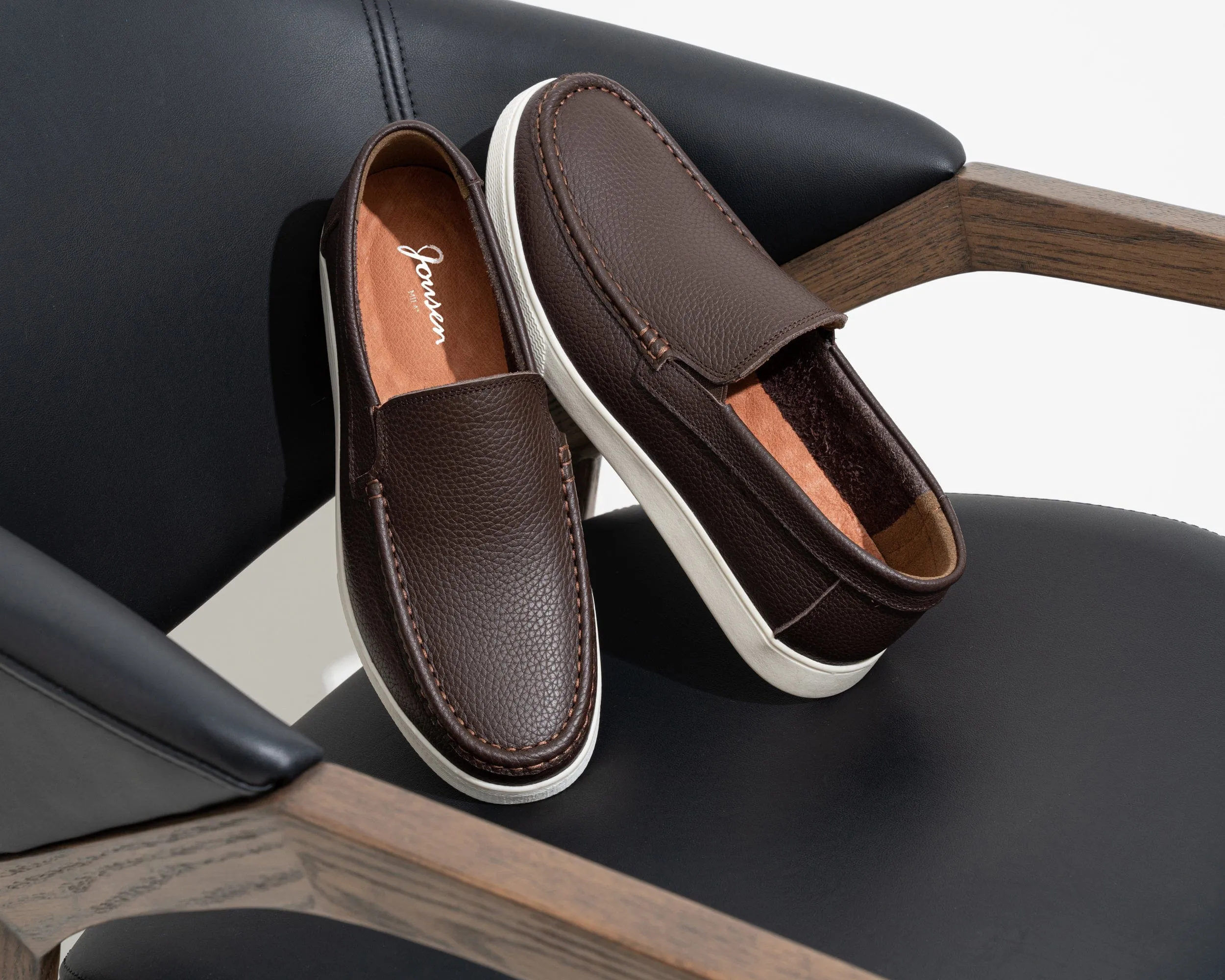 Men's Loafers & Slip-ons Leather Casual Shoes | JOUSEN