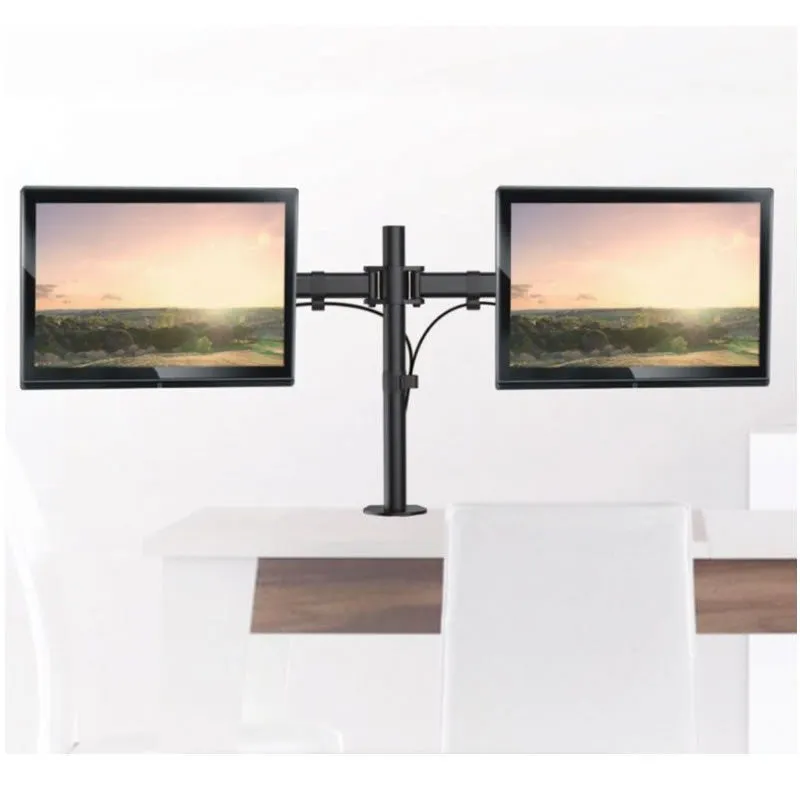 Monitor Desk Mount- Dual Arm