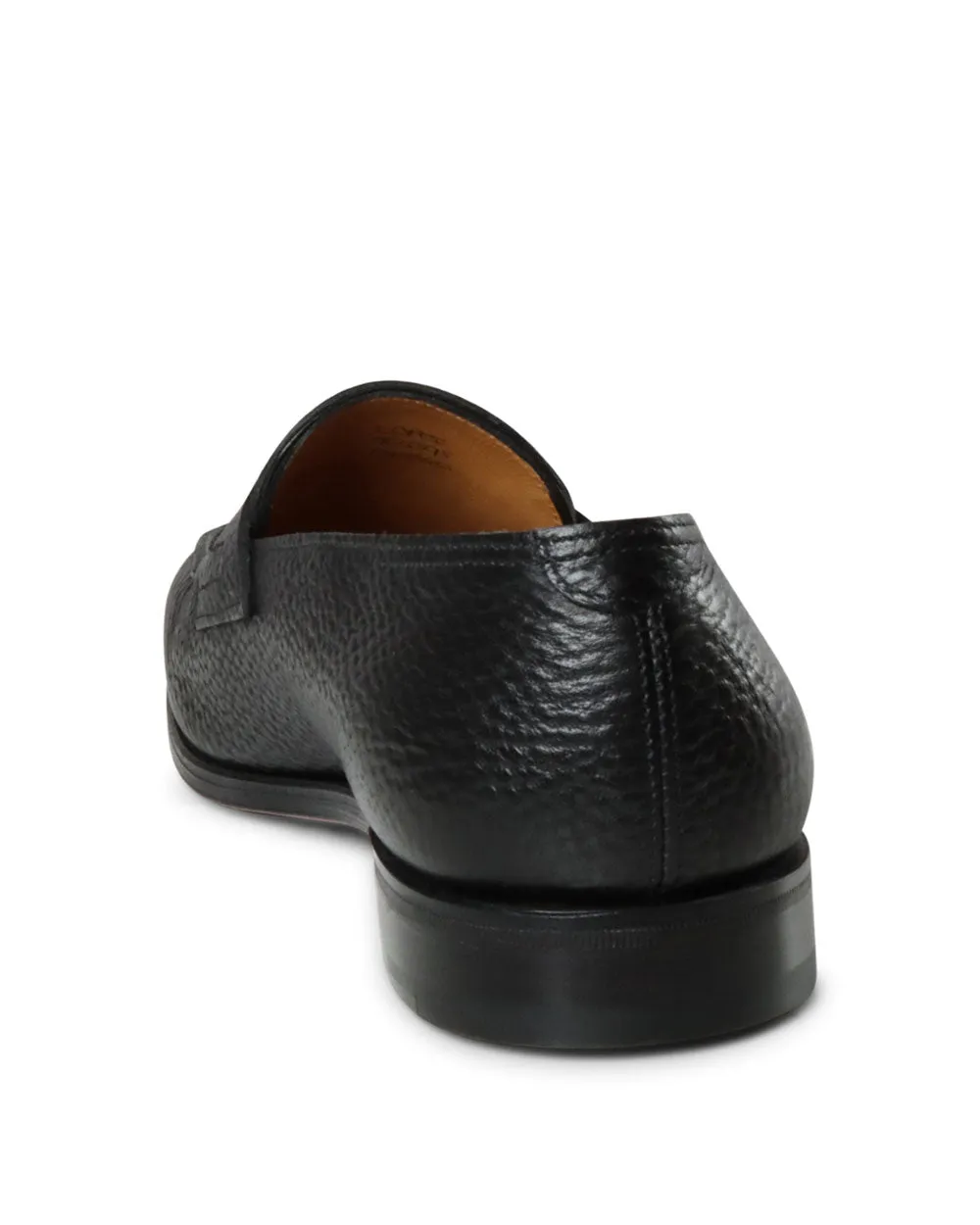 Moorland Grain Loafer in Black