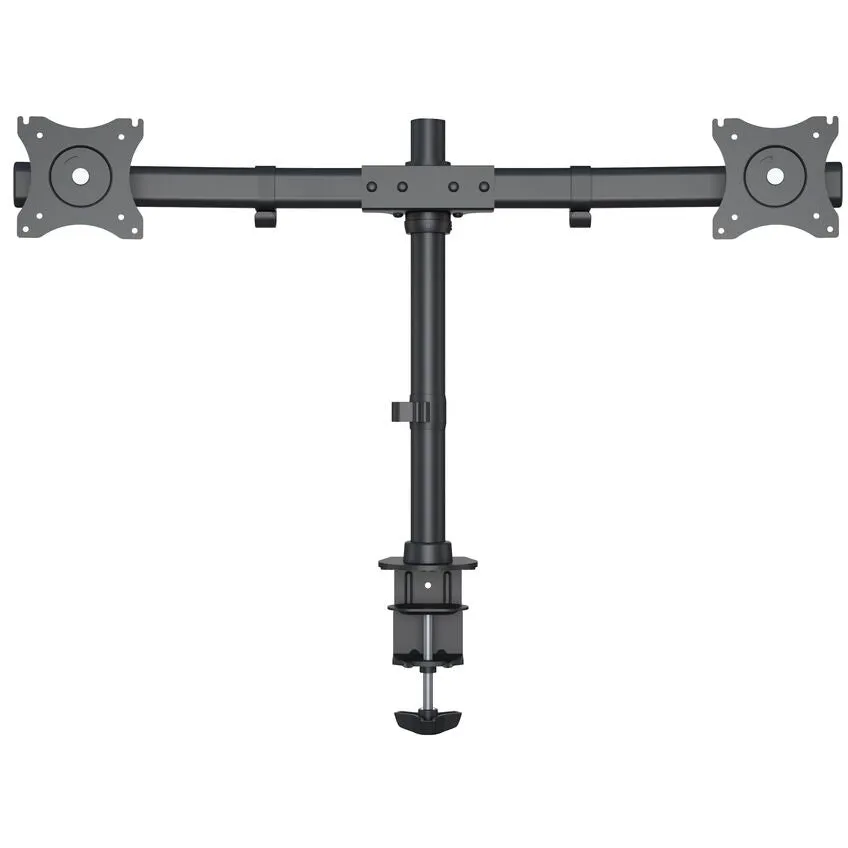 Multibrackets M Deskmount Basic Dual Mounting Kit for LCD Display - Black | 7350073733309