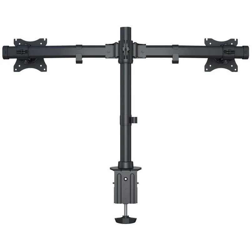 Multibrackets M Deskmount Basic Dual Mounting Kit for LCD Display - Black | 7350073733309