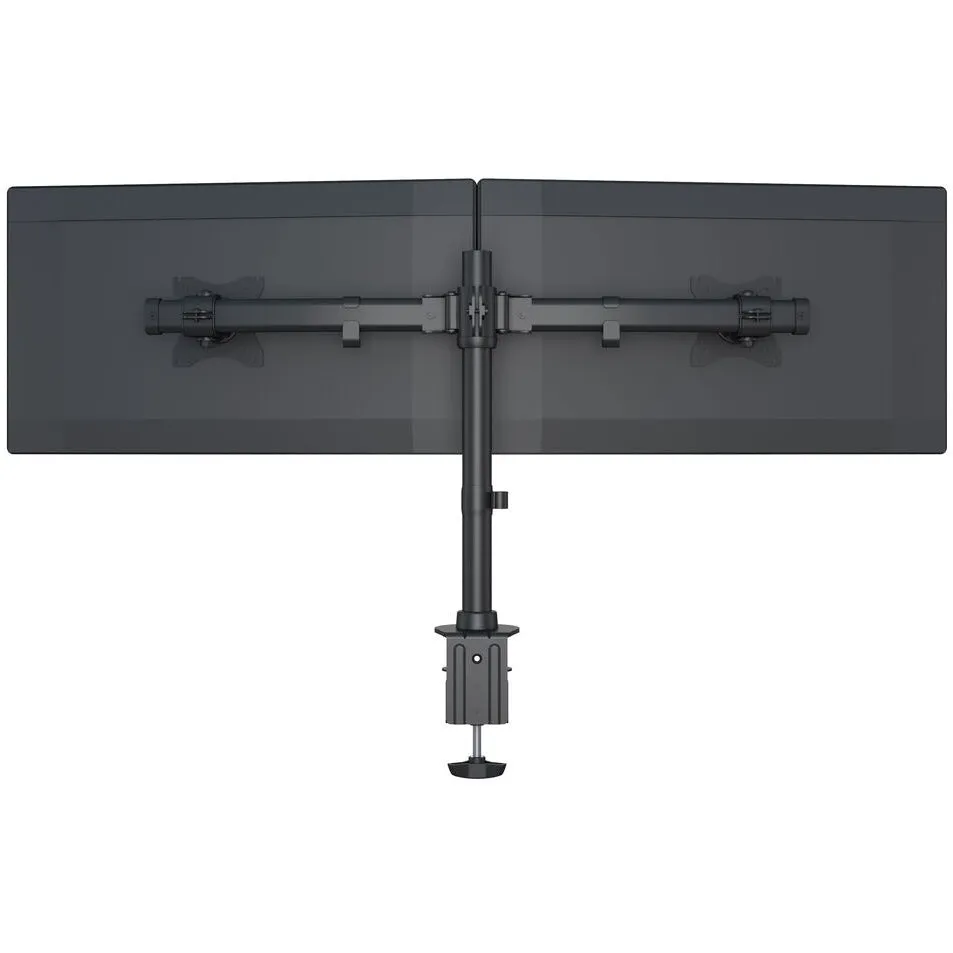 Multibrackets M Deskmount Basic Dual Mounting Kit for LCD Display - Black | 7350073733309