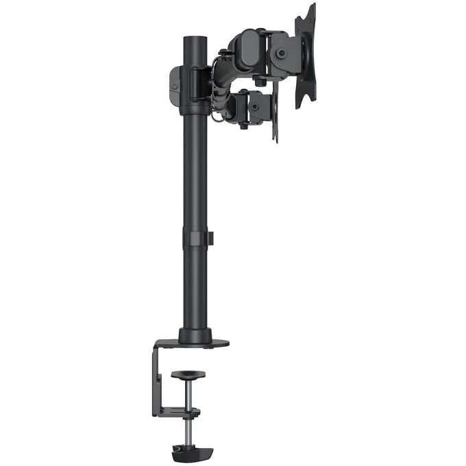 Multibrackets M Deskmount Basic Dual Mounting Kit for LCD Display - Black | 7350073733309