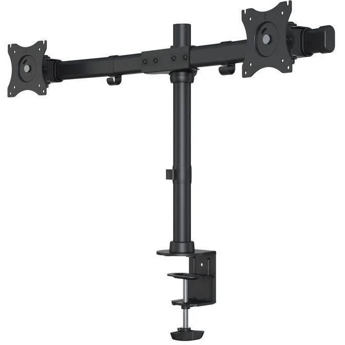 Multibrackets M Deskmount Basic Dual Mounting Kit for LCD Display - Black | 7350073733309