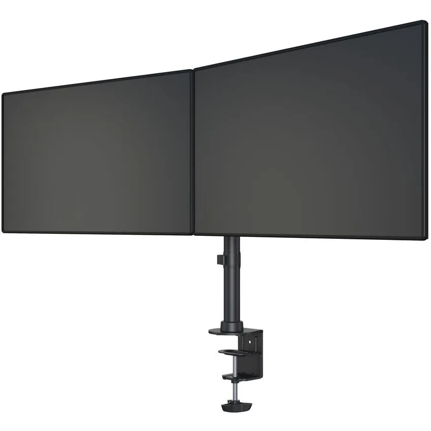 Multibrackets M Deskmount Basic Dual Mounting Kit for LCD Display - Black | 7350073733309