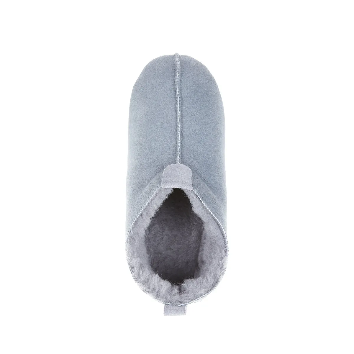 OXFORD GREY women's sheepskin slippers