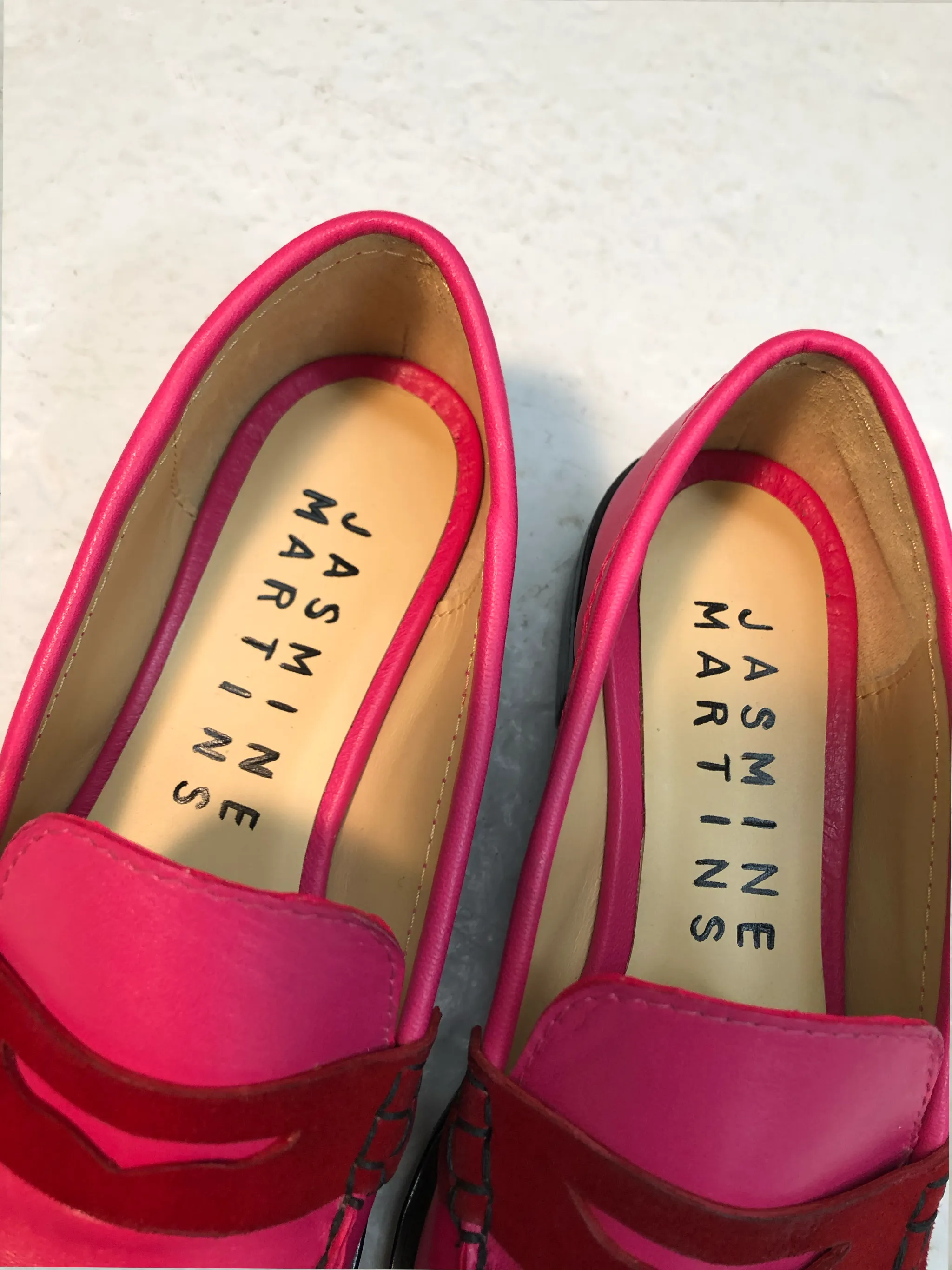 Penny Loafer - Fuchsia Pink