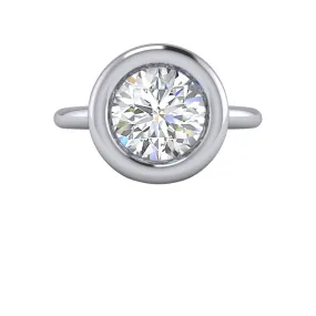 Penny No. 1 Simulated Diamond Ring
