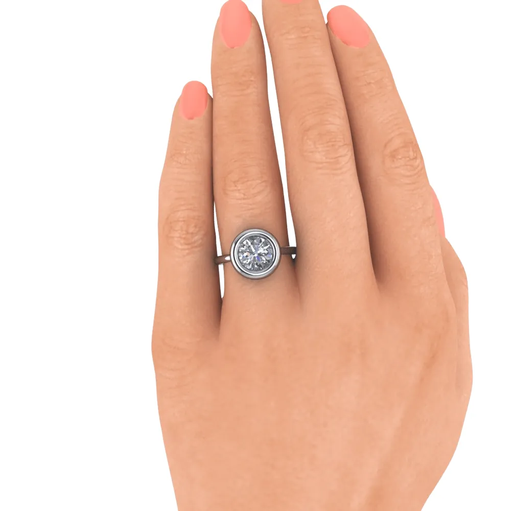 Penny No. 1 Simulated Diamond Ring