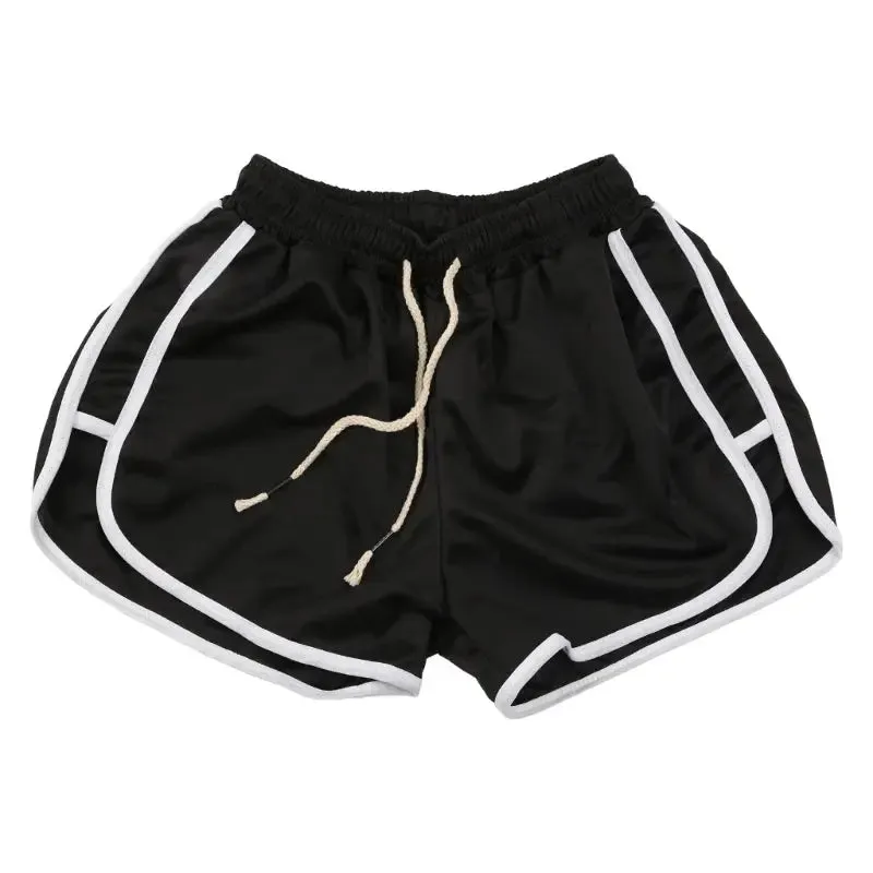 Plus Size Athletic Shorts Drawstring Yoga Dance Dolphin Short Pants
